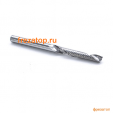 Однозаходная спиральная фреза 4мм N1LX417 Однозаходная спиральная фреза 4мм N1LX417