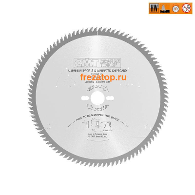 297.120.16M CMT Диск пильный 400x30x3,8/3,2 -6° прямой-трапеция зуб Z=120