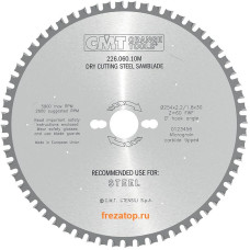 226.060.10M CMT Диск пильный 254x30x2,2/1,8 0° 8° прямой с фаской зуб Z=60