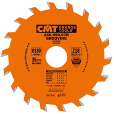 240.050.07R CMT Диск пильный 180x35x5,0/3,0 15° прямой зуб Z=18