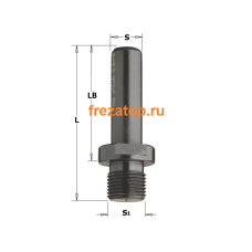 797.100.00 CMT Державка M12x1 хвостовик S=10 LB=40