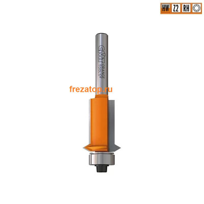 953.501.11 CMT Фреза обгонная (V фаска) с нижним подшипником хвостовик S=12 D раб.=12,7x25,4