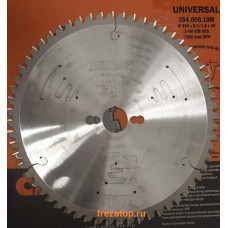 294.060.10M CMT Диск пильный 254x30x2,4/1,8 -5° 10° косой зуб Z=60