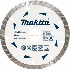 Диск алмазный по бетону 125x22,23 мм Makita D-52803 Диск алмазный по бетону 125x22,23 мм Makita D-52803