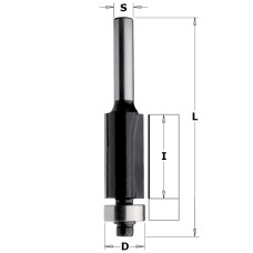 K906-096 CMT Фреза концевая обгонная с нижним подшипником S=8 D=9,5x12,7