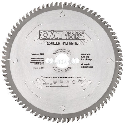 285.072.13M CMT Диск пильный 315x30x3,2/2,2 10° 15° косой зуб Z=72