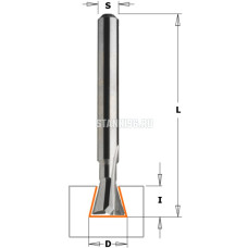 Фреза концевая ласточкин хвост 18гр. монолитная S=6 D=7,9x6 HOFFMANN W2 RH CMT PRO 718.0806